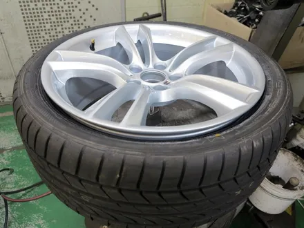 [BMW 7시리즈] BMW F01 740LI 휠 튜닝 작업. BMW 303M 순정 20인치 휠 + 던롭 스포츠 맥스 타이어 장착!! 휠 전문점 (주)티티 모터스 / 인천 서구 석남동