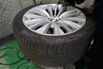 [BMW 타이어교체] BMW 5GT 금호 4X 19인치 타이어 교체작업! / 인천 서구 석남동