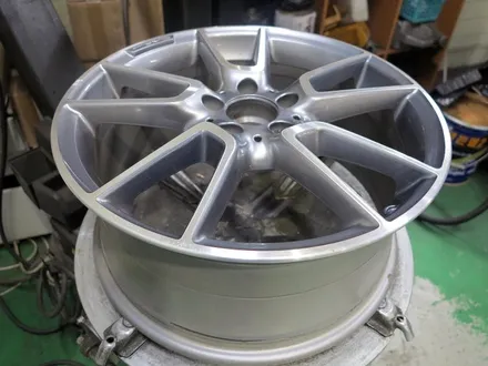 [벤츠 휠튜닝] 벤츠 C250, C43 AMG 정품 19인치휠 장착작업!! 순정휠,중고휠 전문점 (주)티티모터스 + 벤츠휠타이어 전문점 / 인천 서구 석남동