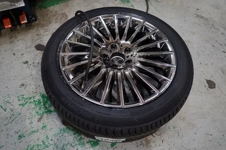 [벤츠 휠튜닝] 벤츠 S클래스 S350D 스퍼터링 크롬 19인치휠 + 미쉐린 프라이머쉬 2 ZP 타이어 장착작업!! 부천 순정휠,정품휠 전문점 (주)티티모터스 / 인천 서구 석남동