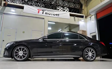 [벤츠 휠 튜닝] S 클래스 S63AMG 순정 20인치 휠 장착 작업!! 정품 중고 휠 전문점 / 인천 서구 석남동