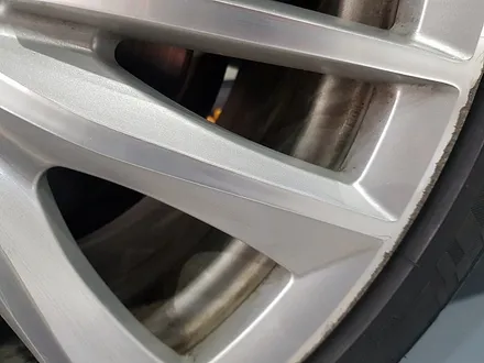 (인천 휠수리 전문점) BMW 5시리즈 19인치휠 분체도장, 다이아몬드커팅 작업!! 인천 휠라운지 / 인천 서구 석남동