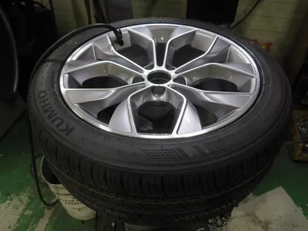 [ BMW X3 19인치 휠 타이어 장착 작업 ] BMW X4 정품 19인치 휠 + 금호타이어 장착 +호프만 3D얼라이먼트 + 티티 모터스 / 인천 서구 석남동