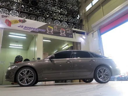 [ 아우디 A6 20인치 휠 교체 작업. 아우디 A7 55TDI 정품 휠 + 금호 LE 스포츠 타이어 장착] 순정 휠 전문점 + 아우디 휠 튜닝 + 티티 모터스 / 인천 서구 석남동