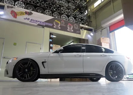 [ BMW F36 4시리즈 435D 휠 튜닝 작업기] BMW M3, M4 순정 19인치 휠 장착. 휠 전문점 + 티티 모터스 / 인천 서구 석남동