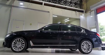 [ BMW 휠튜닝 ] BMW 740LI 646M 20인치 정품,중고휠 장착작업!! / 인천 서구 석남동