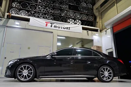 [벤츠 휠 튜닝] S 클래스 S63AMG 순정 20인치 휠 장착 작업!! 정품 중고 휠 전문점 / 인천 서구 석남동