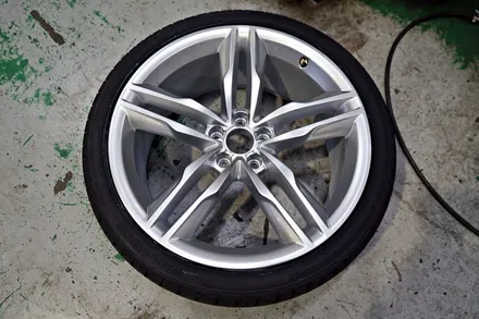 [아우디 휠튜닝] A6 40TDI 20인치휠 장착.아우디 S7 정품 중고 20인치휠. / 인천 서구 석남동