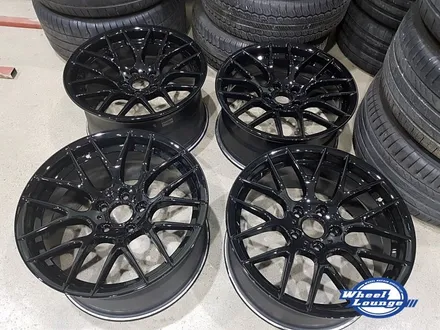 BMW 5시리즈 19인치 휠 도색, 휠 분체도장 작업!! 브리지스톤 rs004 타이어 교체. 인천 청라, 송도 휠 수리 전문점 휠라운지 / 인천 서구 석남동