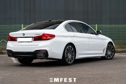[엠페스트] 인천랩핑,청라랩핑 엠페스트스튜디오! BMW 520D(G30)전체랩핑 3M2080 유광 골드스파클링화이트 추천 / 용인시 처인구 포곡읍