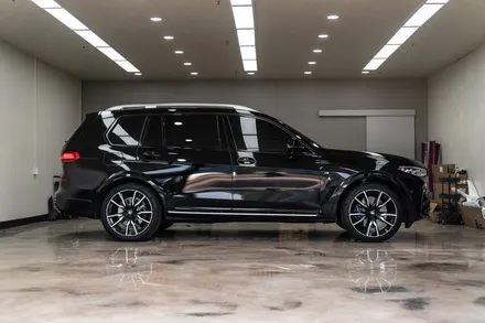 [엠페스트]인천랩핑,청라랩핑,김포랩핑 엠페스트스튜디오! BMW X7전체랩핑 3M2080유광블랙 + X7크롬죽이기 / 용인시 처인구 포곡읍