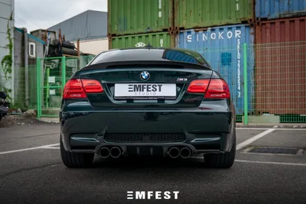 [엠페스트] 인천랩핑,청라랩핑,일산랩핑 엠페스트스튜디오! BMW E92 M3쿠페전체랩핑 AX 고광도필름 메탈릭에메랄드 / 용인시 처인구 포곡읍