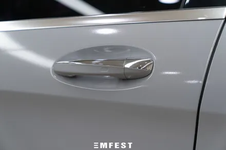 인천랩핑 벤츠 W222 S350D 3M1080 유광쿨그레이 전체랩핑 / 용인시 처인구 포곡읍