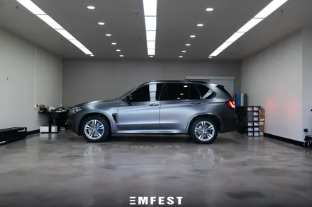 인천랩핑 BMW F15 X5 M50D 3M2080 사틴다크그레이 전체랩핑 / 용인시 처인구 포곡읍
