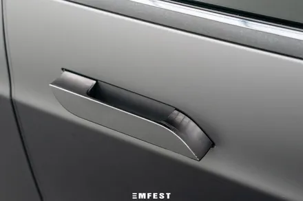 분당랩핑 테슬라모델S전체랩핑 엠페스트디자인 슈퍼매트 반타블랙 / 용인시 처인구 포곡읍