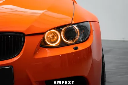 용인랩핑 BMW E92M3전체랩핑 엠페스트디자인 마그마오렌지 / 용인시 처인구 포곡읍