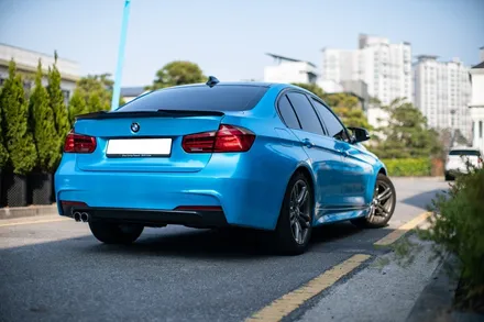 [엠페스트] 인천랩핑,청라랩핑,김포랩핑 엠페스트 스튜디오! BMW 320D전체랩핑 에이버리 유광 라이트블루 추천 / 용인시 처인구 포곡읍