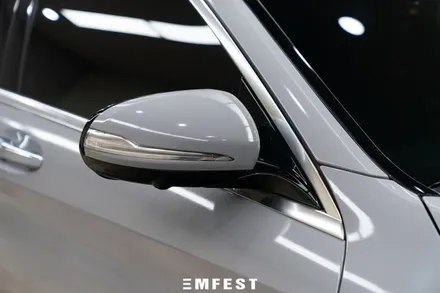인천랩핑 벤츠 W222 S350D 3M1080 유광쿨그레이 전체랩핑 / 용인시 처인구 포곡읍