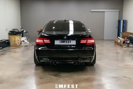 인천랩핑 BMW E92 M3 AX필름 피아노블랙 전체랩핑 / 용인시 처인구 포곡읍