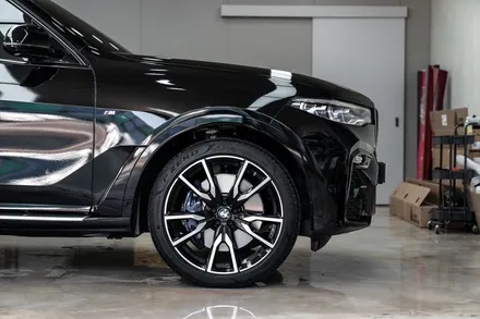 [엠페스트]인천랩핑,청라랩핑,김포랩핑 엠페스트스튜디오! BMW X7전체랩핑 3M2080유광블랙 + X7크롬죽이기 / 용인시 처인구 포곡읍