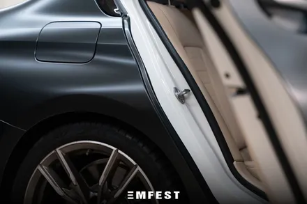 [엠페스트] 인천랩핑 엠페스트스튜디오! BMW G20 M340i전체랩핑 에이버리 사틴블랙락그레이메탈릭 추천 / 용인시 처인구 포곡읍