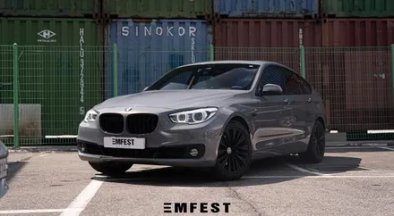 [엠페스트] BMW 순정 버니나그레이로 연출하기!  BMW 5GT전체랩핑 AX고광도필름 버니나그레이! / 용인시 처인구 포곡읍
