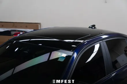 인천랩핑 BMW F30 320D AX고광도필름 나바라블루 전체랩핑 / 용인시 처인구 포곡읍