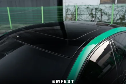 인천랩핑 BMW F10 530D 3M1080 켈리그린 전체랩핑 / 용인시 처인구 포곡읍
