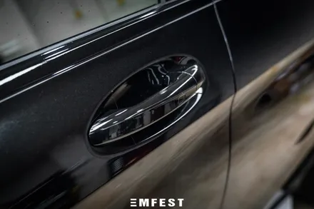 인천랩핑 벤츠 X253 GLC63 AMG 전체크롬죽이기 시공 / 용인시 처인구 포곡읍
