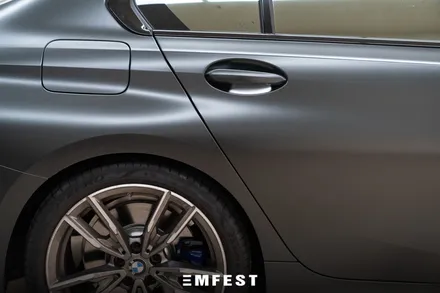 [엠페스트] 인천랩핑 엠페스트스튜디오! BMW G20 M340i전체랩핑 에이버리 사틴블랙락그레이메탈릭 추천 / 용인시 처인구 포곡읍