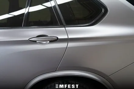 인천랩핑 BMW F15 X5 M50D 3M2080 사틴다크그레이 전체랩핑 / 용인시 처인구 포곡읍