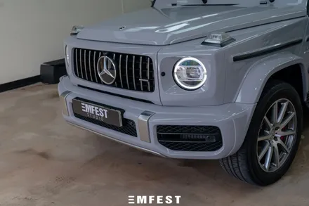 부천랩핑 벤츠 G63 AMG 이노즈텍 초크그레이 전체랩핑 연예인 탁재훈님 차량 / 용인시 처인구 포곡읍
