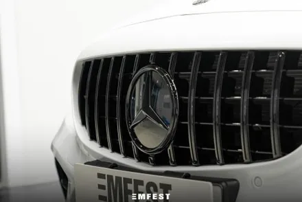 분당랩핑 벤츠 W205 C43AMG카브리올레전체랩핑 이노즈텍 메탈릭 펄화이트 / 용인시 처인구 포곡읍