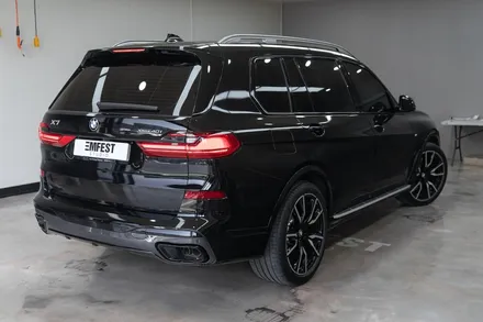 [엠페스트]인천랩핑,청라랩핑,김포랩핑 엠페스트스튜디오! BMW X7전체랩핑 3M2080유광블랙 + X7크롬죽이기 / 용인시 처인구 포곡읍