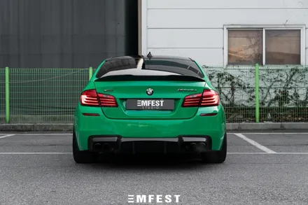 인천랩핑 BMW F10 530D 3M1080 켈리그린 전체랩핑 / 용인시 처인구 포곡읍
