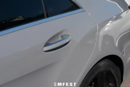 시흥랩핑 벤츠 CLS350D전체랩핑 3M애쉬그레이 시공후기 / 용인시 처인구 포곡읍