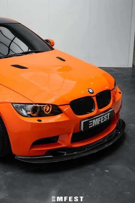 용인랩핑 BMW E92M3전체랩핑 엠페스트디자인 마그마오렌지 / 용인시 처인구 포곡읍