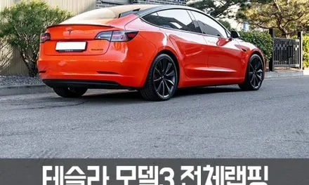 [엠페스트] 인천랩핑,청라랩핑,김포랩핑 엠페스트 스튜디오! 테슬라 모델Y전체랩핑 에이버리 락그레이전체랩핑 시멘트랩핑 / 용인시 처인구 포곡읍
