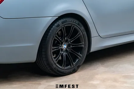 인천랩핑 BMW E60 528i 3M2080 사틴배틀쉽그레이 전체랩핑 / 용인시 처인구 포곡읍
