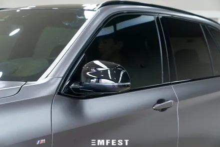 인천랩핑 BMW F15 X5 M50D 3M2080 사틴다크그레이 전체랩핑 / 용인시 처인구 포곡읍