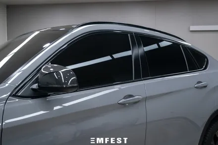 수원랩핑 BMW F16 X6전체랩핑 AX필름 나르도그레이 / 용인시 처인구 포곡읍