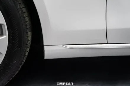 판교랩핑 W213 E클래스전체랩핑 순정보다 더 순정스러운 화이트컬러로 바뀌었어요. / 용인시 처인구 포곡읍