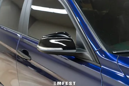 인천랩핑 BMW F30 320D AX고광도필름 나바라블루 전체랩핑 / 용인시 처인구 포곡읍
