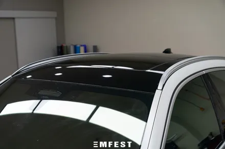 인천랩핑 BMW G06 X6 에이버리 사틴화이트펄 전체랩핑 / 용인시 처인구 포곡읍