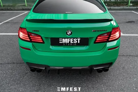인천랩핑 BMW F10 530D 3M1080 켈리그린 전체랩핑 / 용인시 처인구 포곡읍