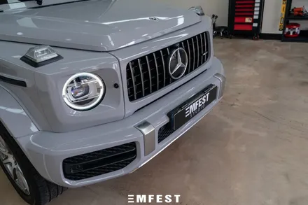 부천랩핑 벤츠 G63 AMG 이노즈텍 초크그레이 전체랩핑 연예인 탁재훈님 차량 / 용인시 처인구 포곡읍