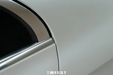 부천랩핑 벤츠 W213 E220D 에이버리 화이트펄 전체랩핑 / 용인시 처인구 포곡읍