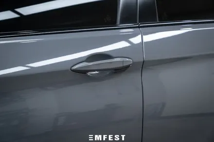 수원랩핑 BMW F16 X6전체랩핑 AX필름 나르도그레이 / 용인시 처인구 포곡읍