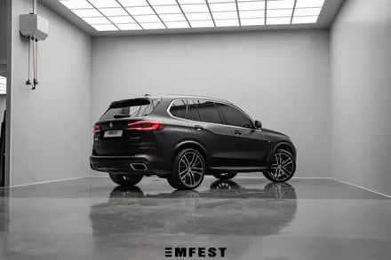 용인랩핑 BMW X5전체랩핑 슈퍼매트 반타블랙으로 포스있게 연출하기 / 용인시 처인구 포곡읍