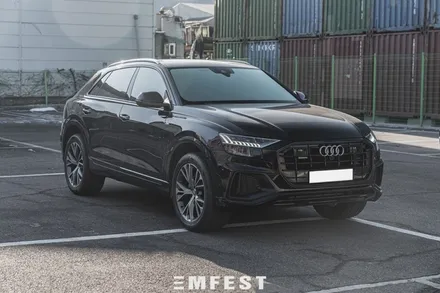 [엠페스트] 인천랩핑,청라랩핑 아우디 Q8 3M2080 유광블랙 전체랩핑! / 용인시 처인구 포곡읍